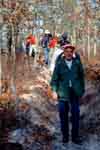 Outdoor Club of South Jersey hikers, near Batsto river - 01/12/00